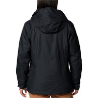 Columbia chaqueta impermeable insulada mujer Bugaboo III Fleece Interchange Jacket vista trasera