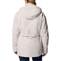 Columbia chaqueta impermeable insulada mujer Drop Ridge II Interchange Jacket vista trasera