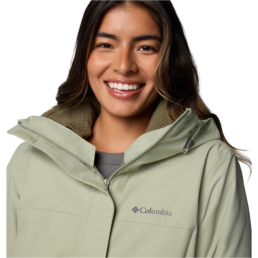 Columbia chaqueta impermeable insulada mujer Hikebound II Interchange Jacket 05