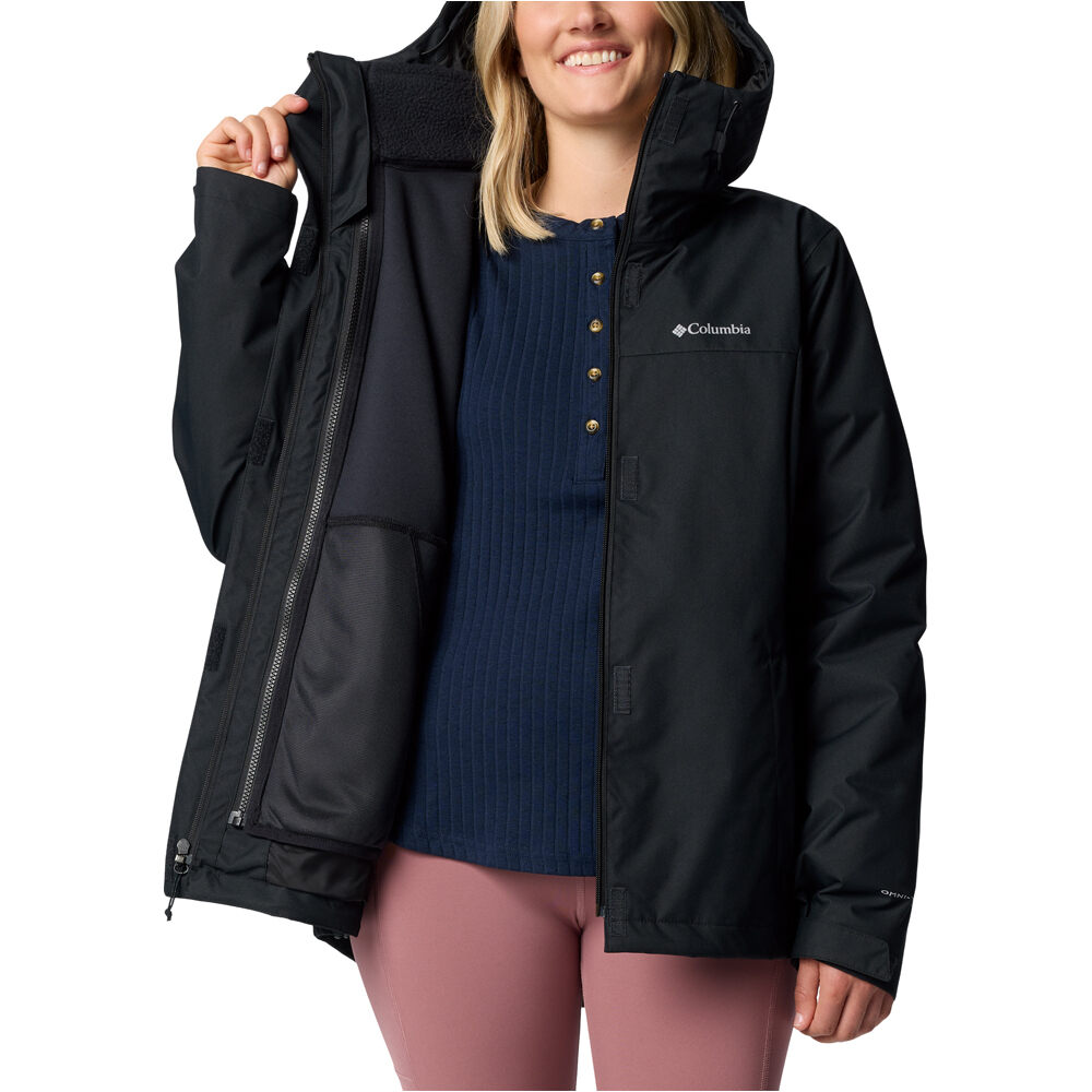 Columbia chaqueta impermeable insulada mujer Hikebound II Interchange Jacket 06