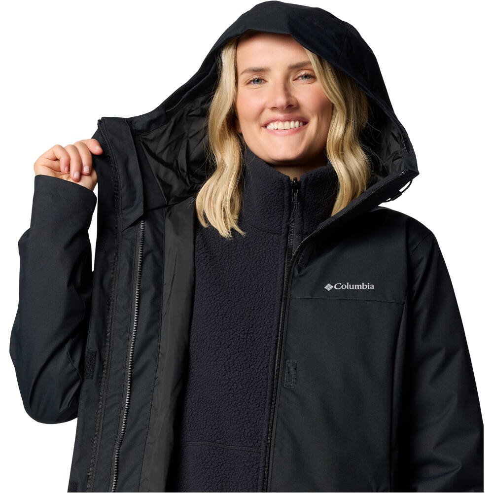 Columbia chaqueta impermeable insulada mujer Hikebound II Interchange Jacket 07