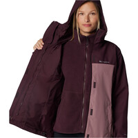 Columbia chaqueta impermeable insulada mujer Hikebound II Interchange Jacket 08