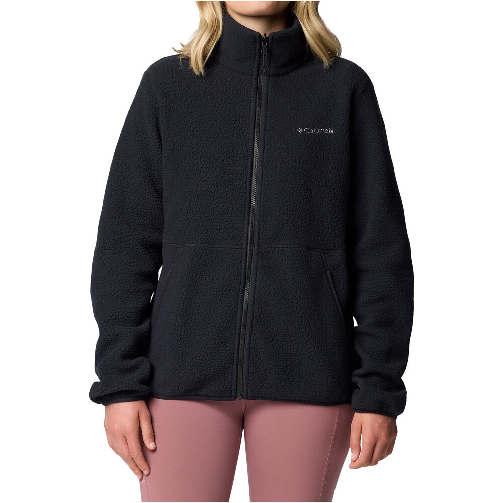 Columbia chaqueta impermeable insulada mujer Hikebound II Interchange Jacket vista detalle