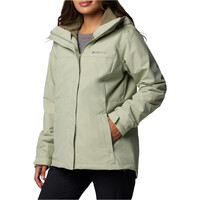 Columbia chaqueta impermeable insulada mujer Hikebound II Interchange Jacket vista detalle