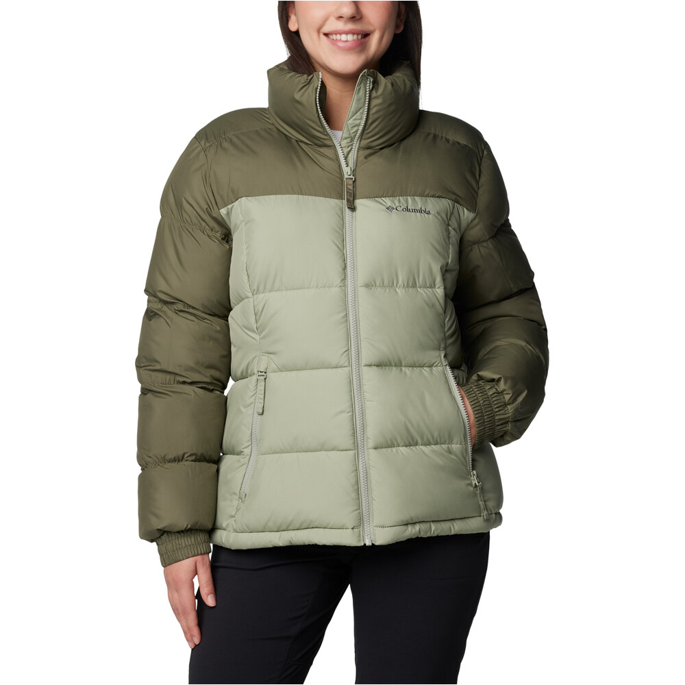 Columbia chaqueta impermeable insulada mujer Pike Lake Full Zip Jacket vista frontal