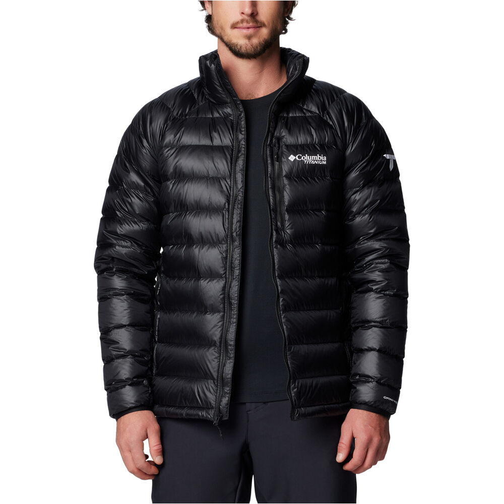 Columbia chaqueta outdoor hombre Arctic Crest Down Jacket vista detalle