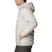 Columbia chaqueta outdoor hombre Delta Ridge II Down Hooded Jacket vista detalle