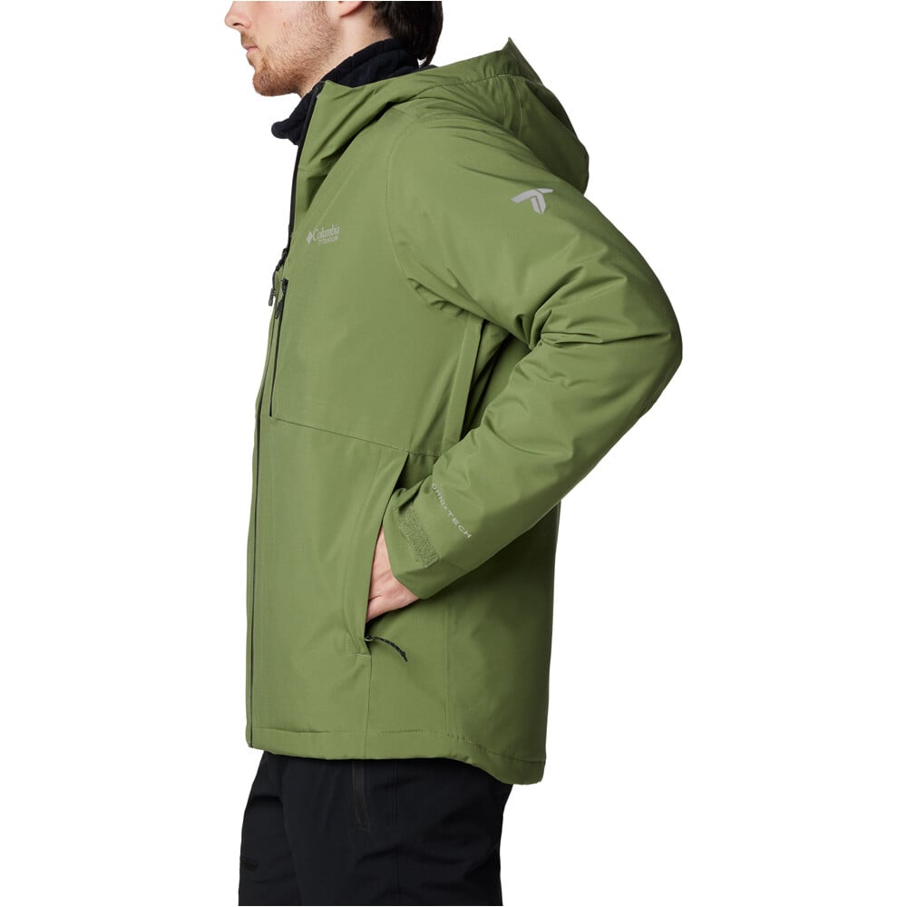 Columbia chaqueta outdoor hombre Explorer's Edge II Insulated Jacket vista detalle