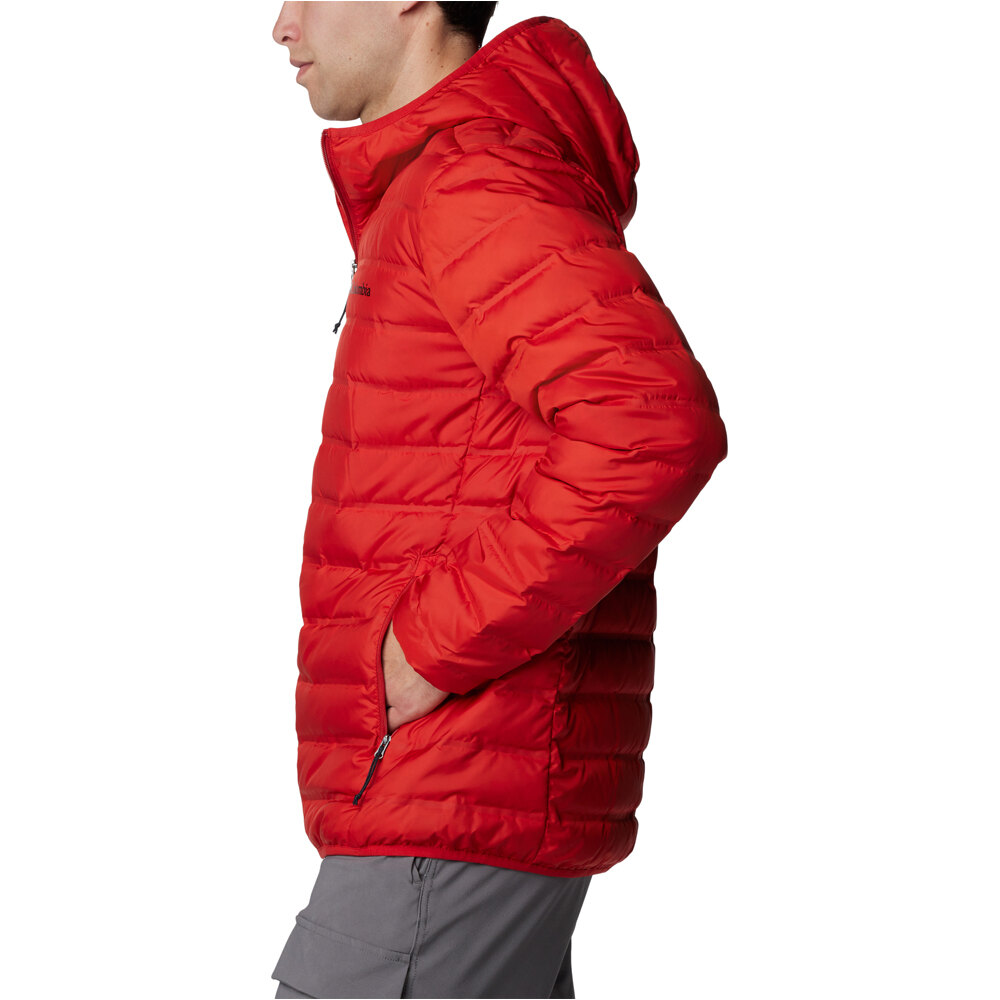 Columbia chaqueta outdoor hombre Lake 22 II Down Hooded Jacket vista detalle