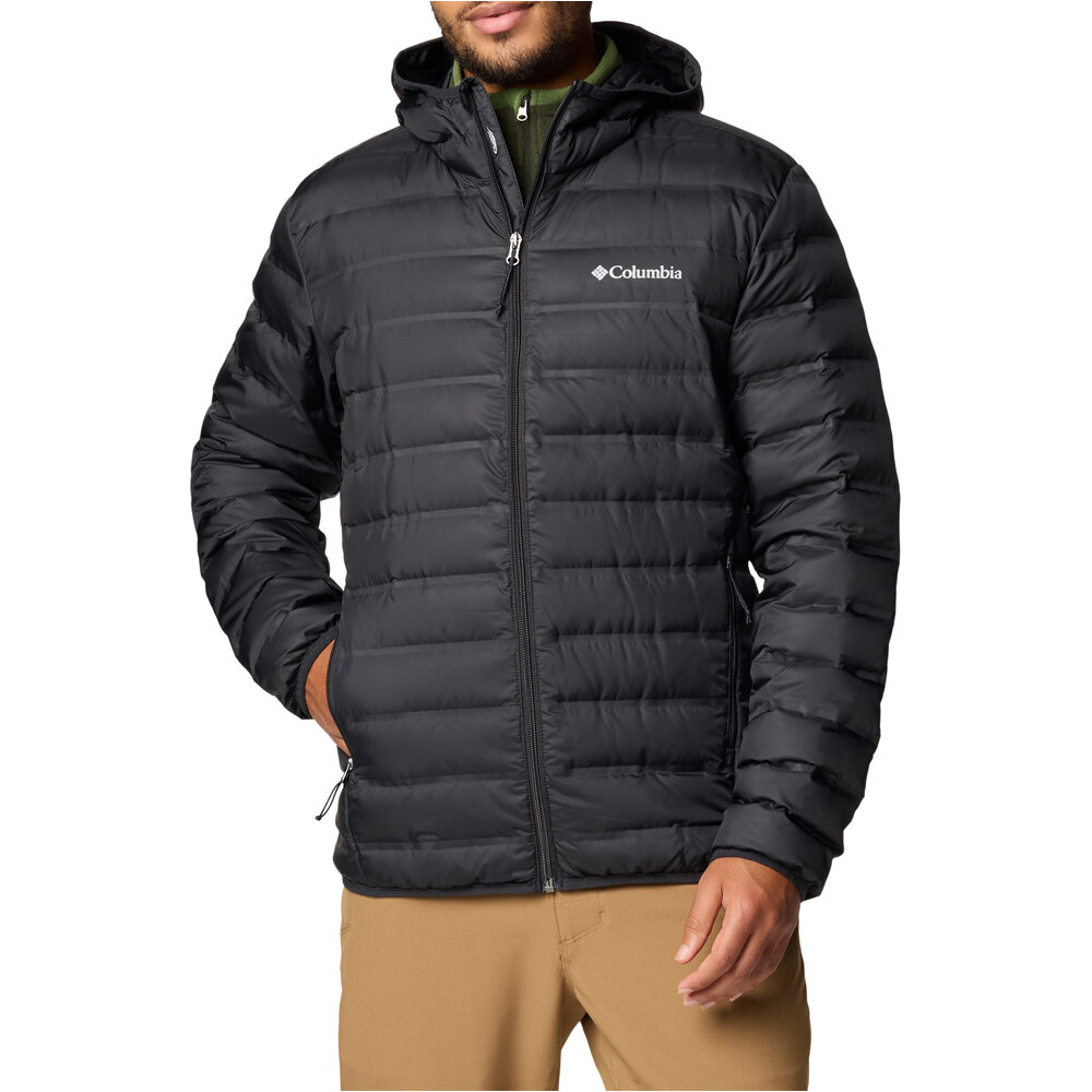 Columbia chaqueta outdoor hombre Lake 22 II Down Hooded Jacket vista frontal