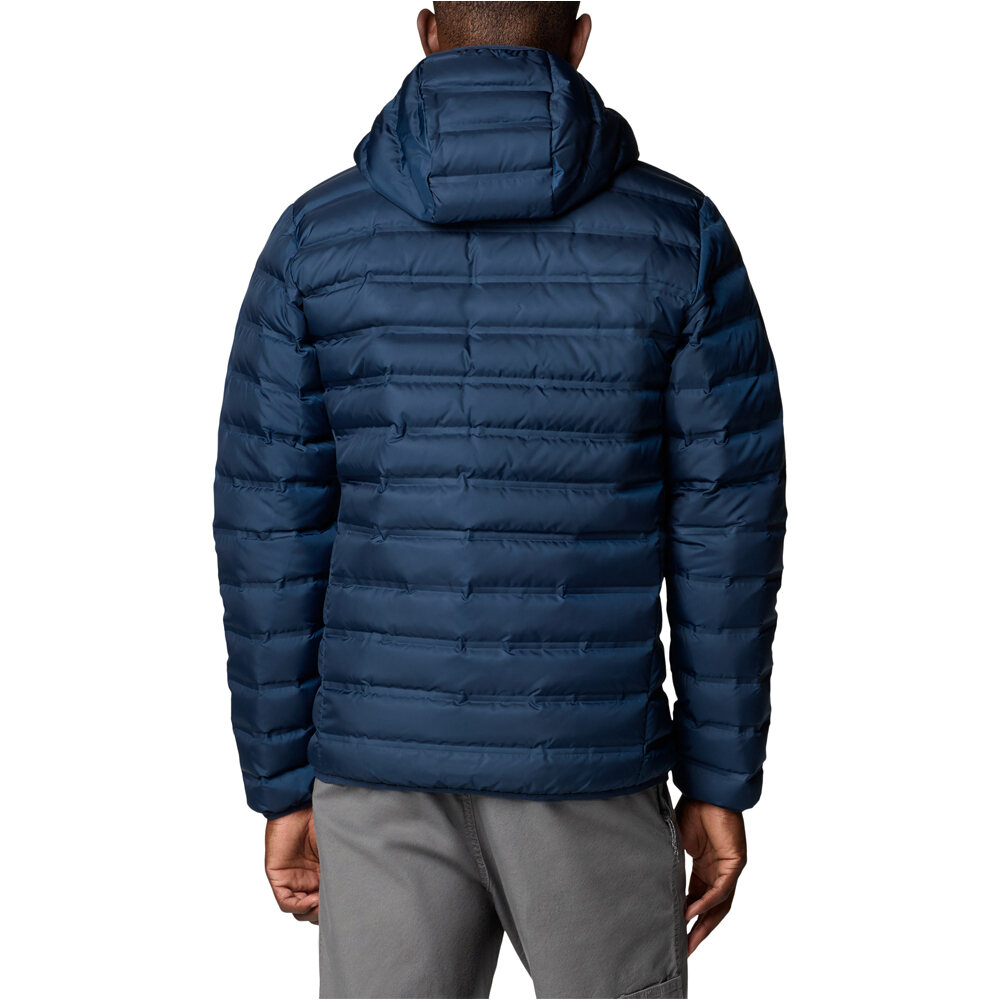 Columbia chaqueta outdoor hombre Lake 22 II Down Hooded Jacket vista trasera