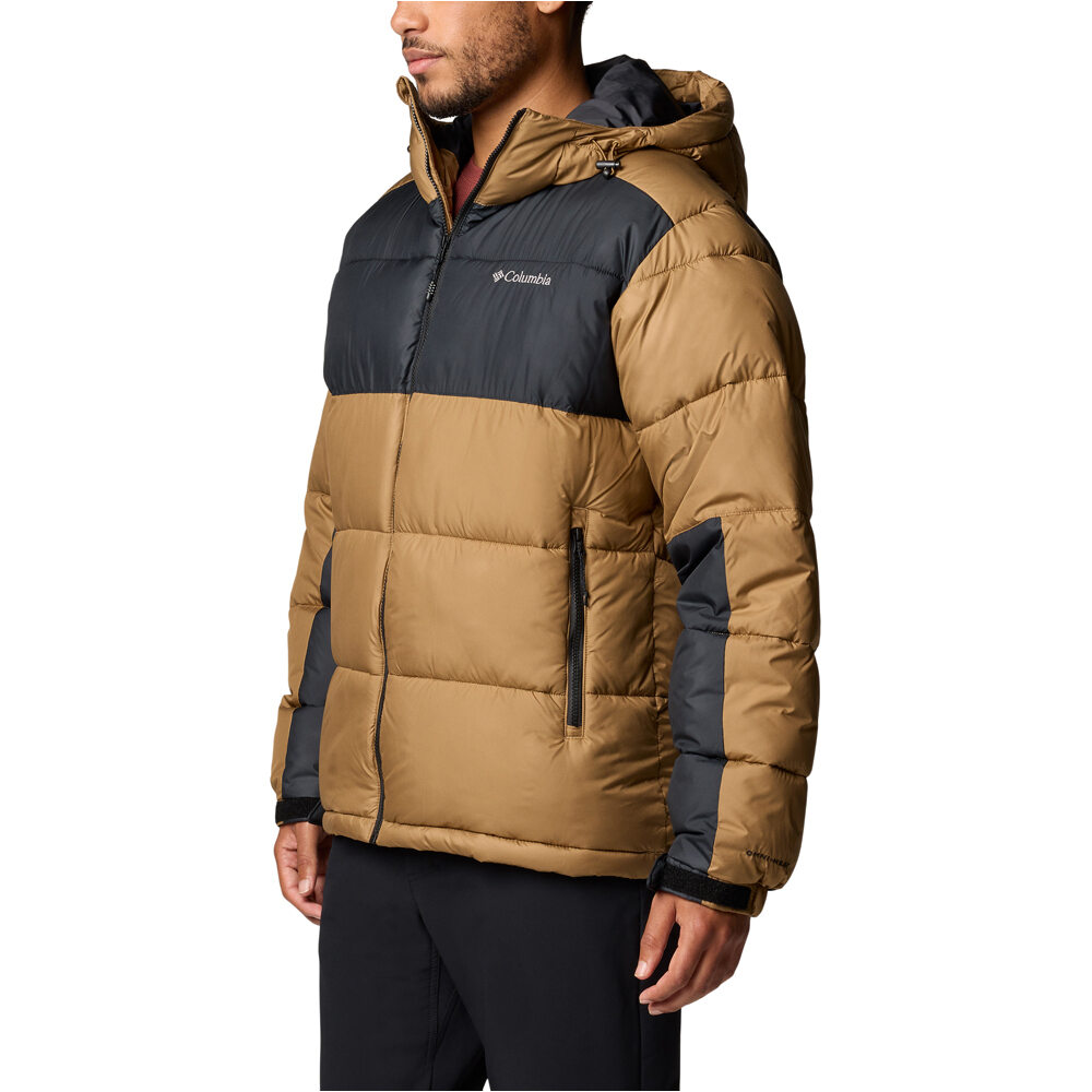 Columbia chaqueta outdoor hombre Pike Lake II Hooded Jacket vista detalle