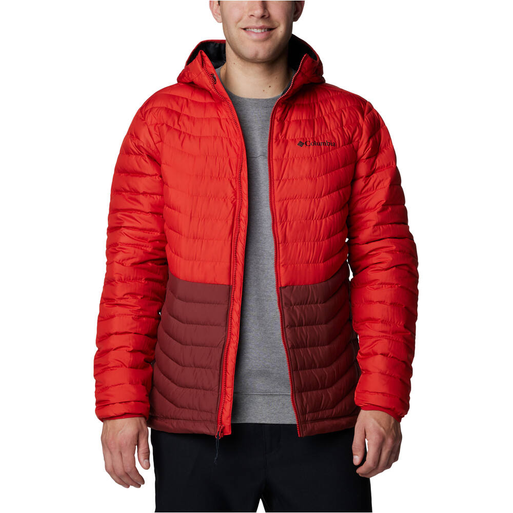 Columbia chaqueta outdoor hombre Westridge Down Hooded Jacket vista detalle