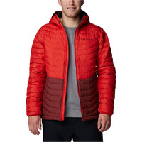 Columbia chaqueta outdoor hombre Westridge Down Hooded Jacket vista detalle