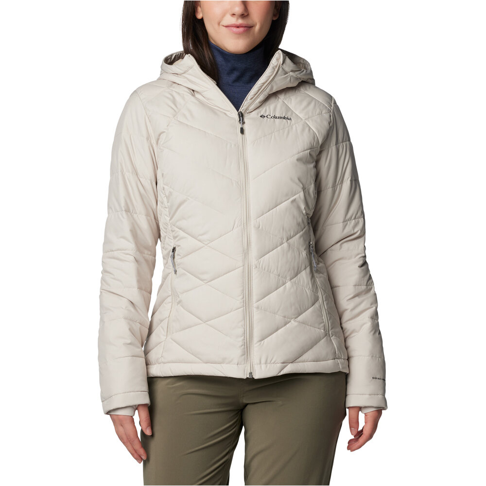 Columbia chaqueta outdoor mujer _3_Heavenly Hooded Jacket vista frontal