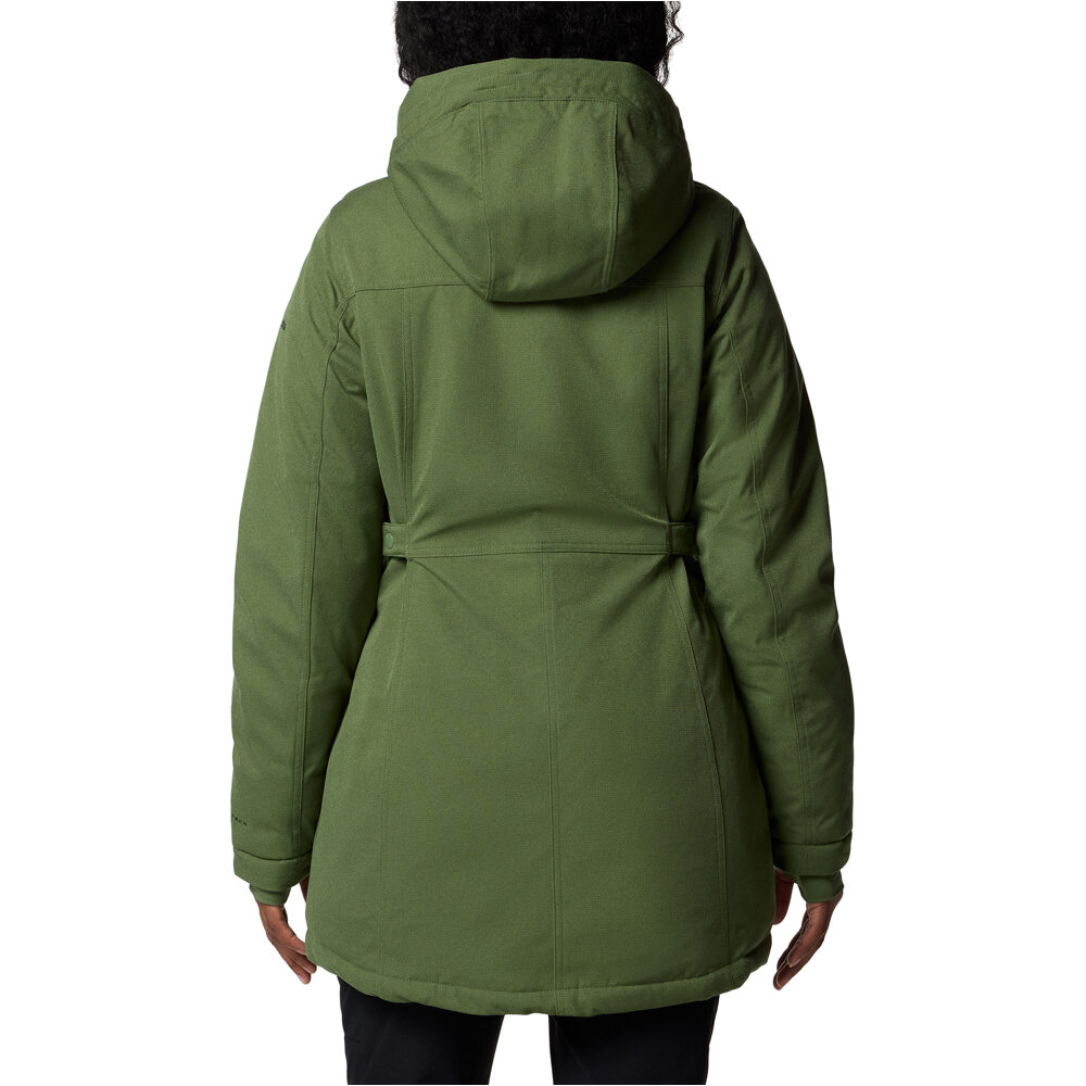 Columbia chaqueta outdoor mujer Alameda Ridge Insulated Parka vista trasera