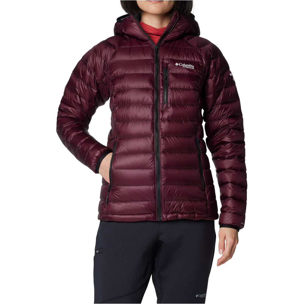 Columbia chaqueta outdoor mujer Arctic Crest Down Hooded Jacket 03