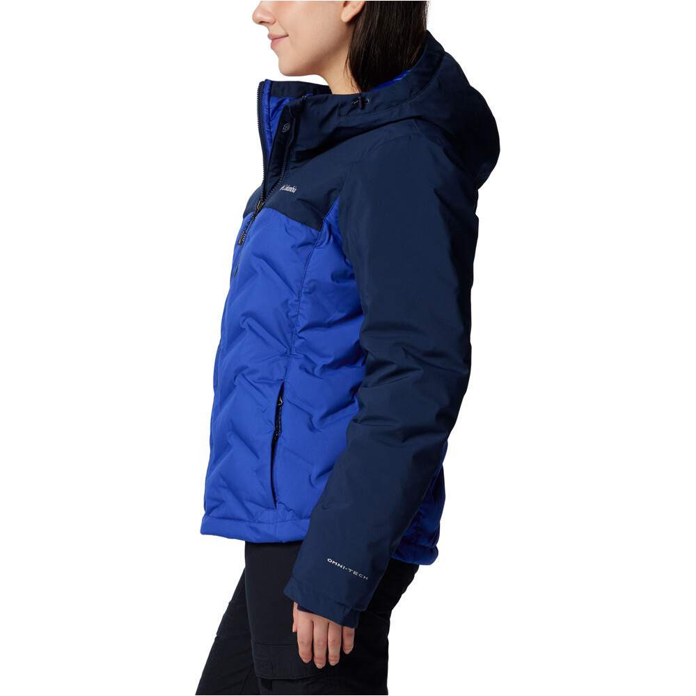 Columbia chaqueta outdoor mujer Grand Trek III Down Jacket vista detalle