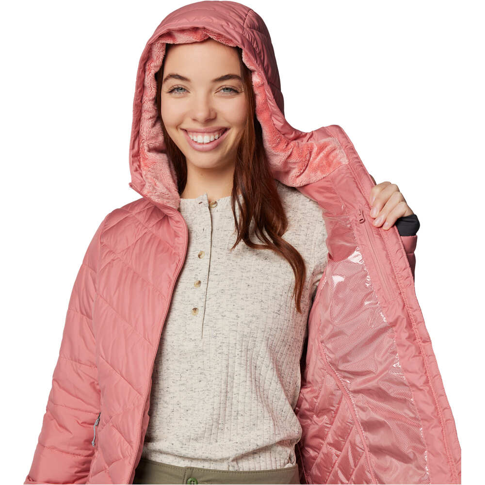 Columbia chaqueta outdoor mujer Heavenly Hooded Jacket 04