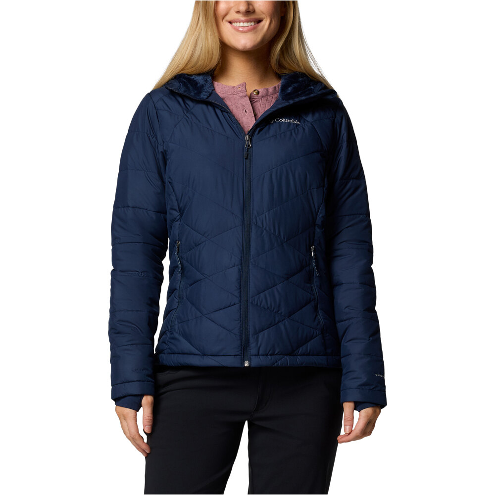 Columbia chaqueta outdoor mujer Heavenly Hooded Jacket vista frontal