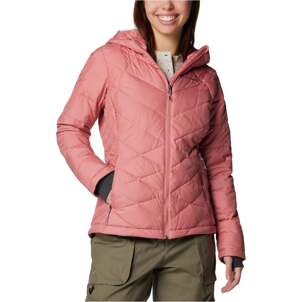 Columbia chaqueta outdoor mujer Heavenly Hooded Jacket vista frontal