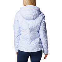 Columbia chaqueta outdoor mujer Heavenly Hooded Jacket vista trasera