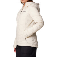 Columbia chaqueta outdoor mujer Joy Peak II Hooded Jacket vista detalle