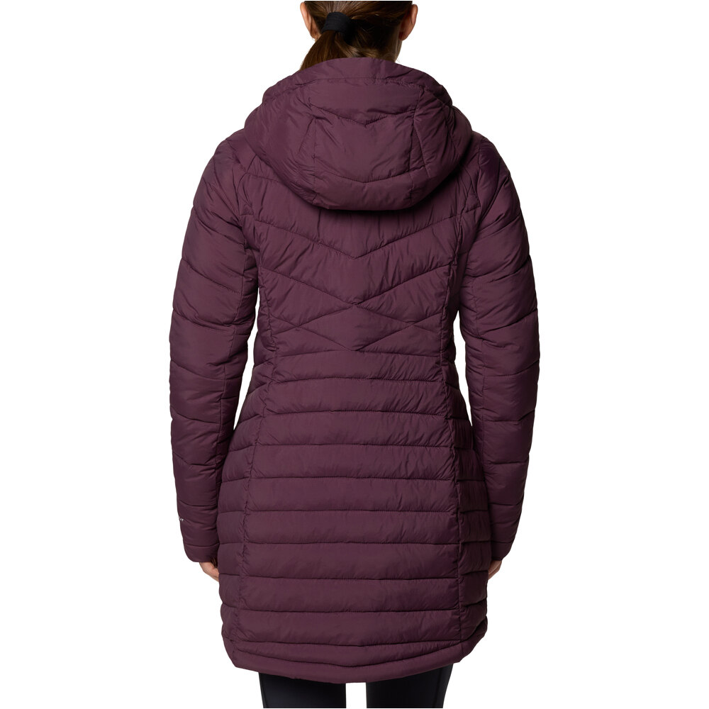 Columbia chaqueta outdoor mujer Joy Peak II Mid Jacket vista trasera