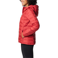 Columbia chaqueta outdoor mujer Lake 22 II Down Hooded Jacket vista detalle