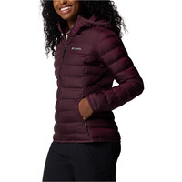 Columbia chaqueta outdoor mujer Lake 22 II Down Hooded Jacket vista detalle