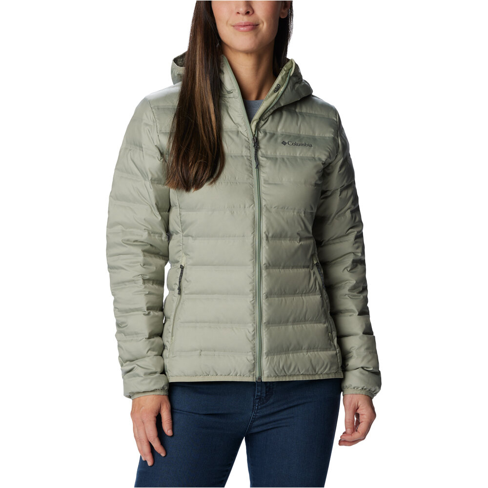 Columbia chaqueta outdoor mujer Lake 22 II Down Hooded Jacket vista frontal