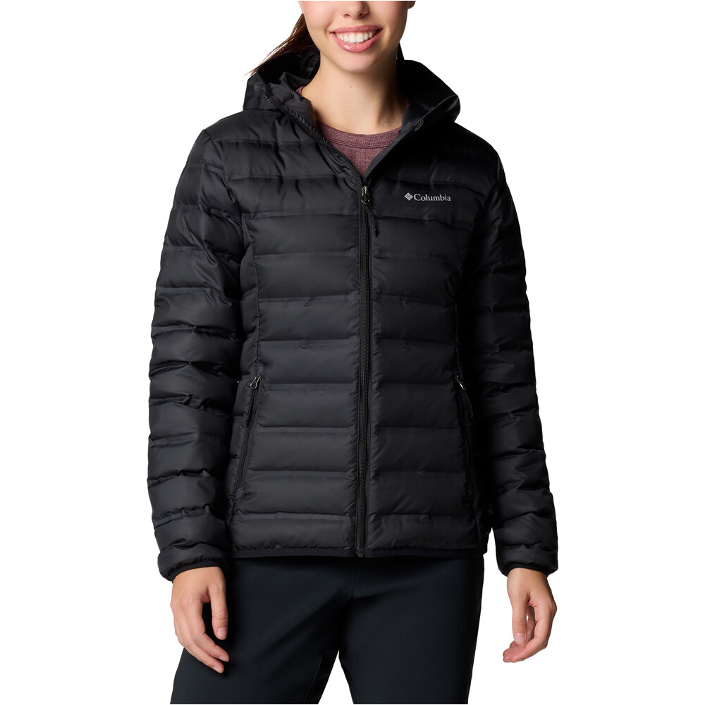 Columbia chaqueta outdoor mujer Lake 22 II Down Hooded Jacket vista frontal