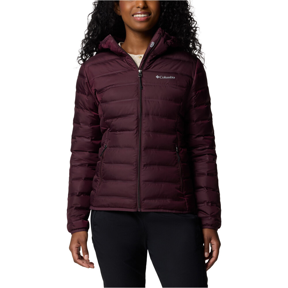 Columbia chaqueta outdoor mujer Lake 22 II Down Hooded Jacket vista frontal