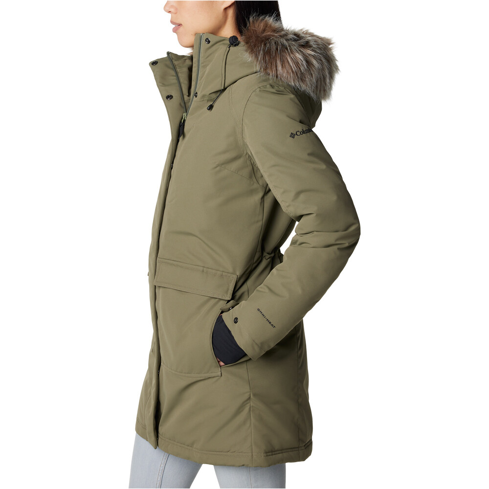 Columbia chaqueta outdoor mujer Little Si II Insulated Parka vista detalle