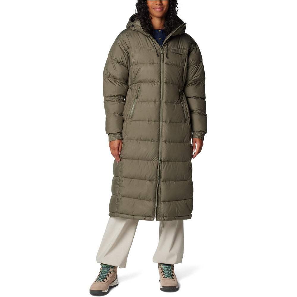 Columbia chaqueta outdoor mujer Pike Lake II Long Jacket vista frontal