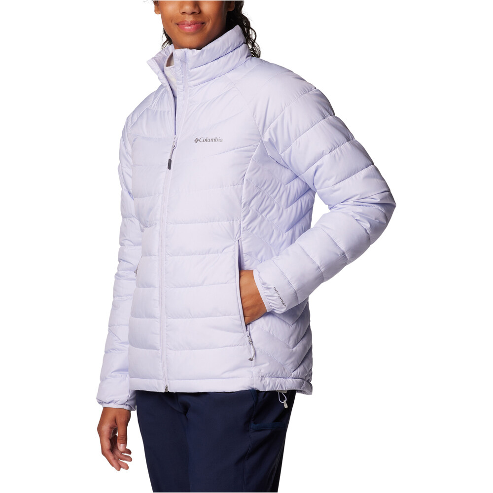 Columbia chaqueta outdoor mujer Powder Lite II Full Zip Jacket vista detalle