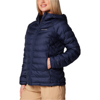 Columbia chaqueta outdoor mujer Powder Lite II Hooded Jacket vista detalle