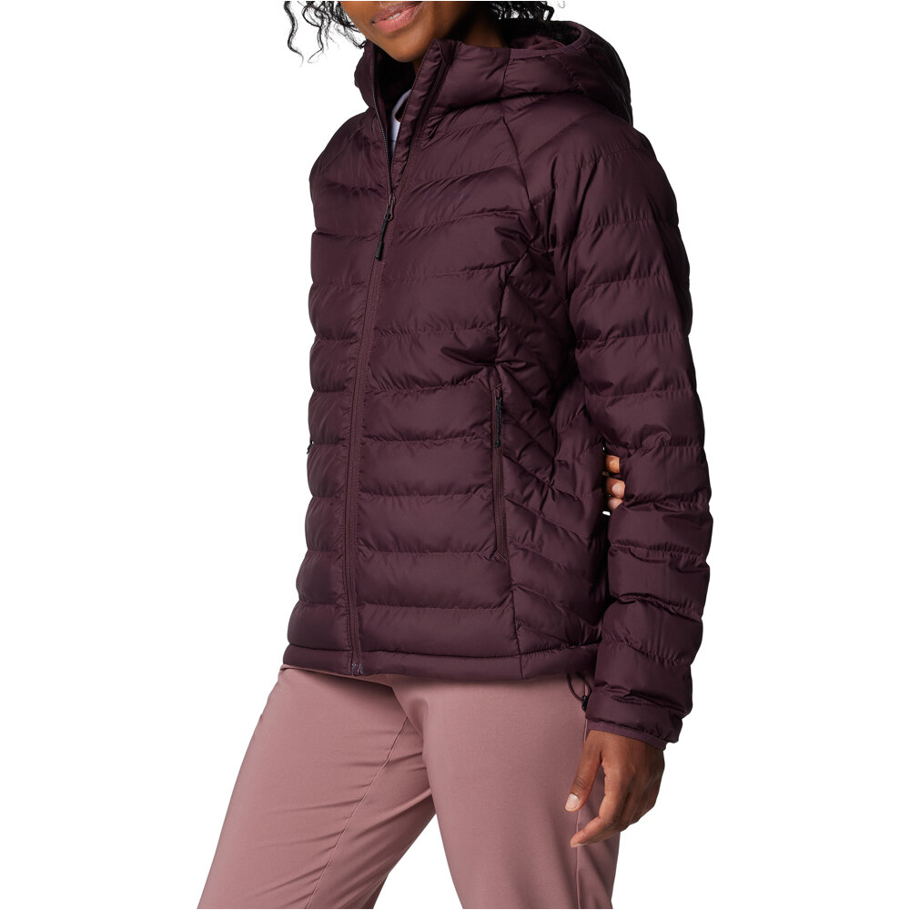 Columbia chaqueta outdoor mujer Powder Lite II Hooded Jacket vista detalle