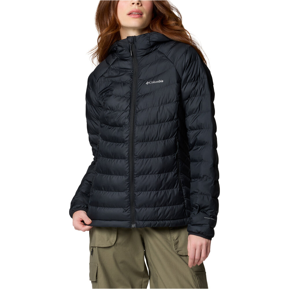 Columbia chaqueta outdoor mujer Powder Lite II Hooded Jacket vista frontal