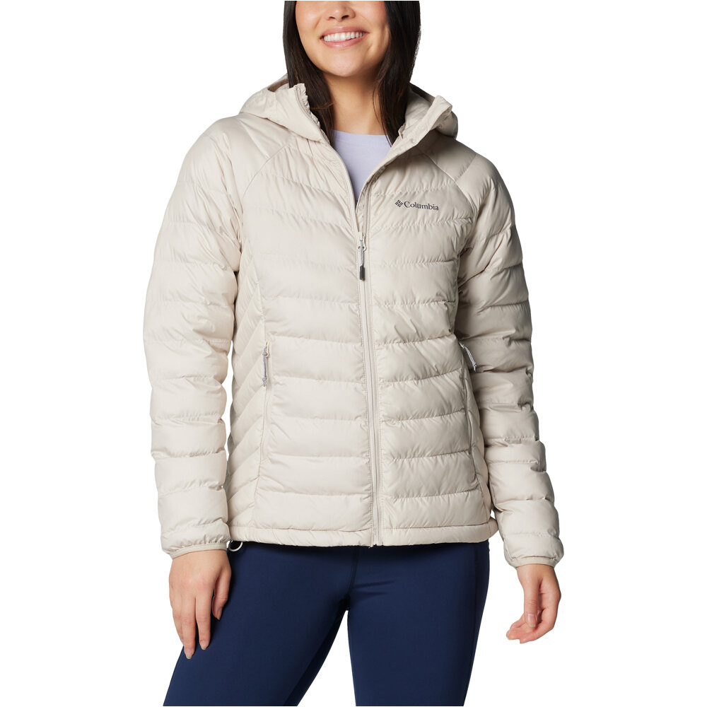 Columbia chaqueta outdoor mujer Powder Lite II Hooded Jacket vista frontal