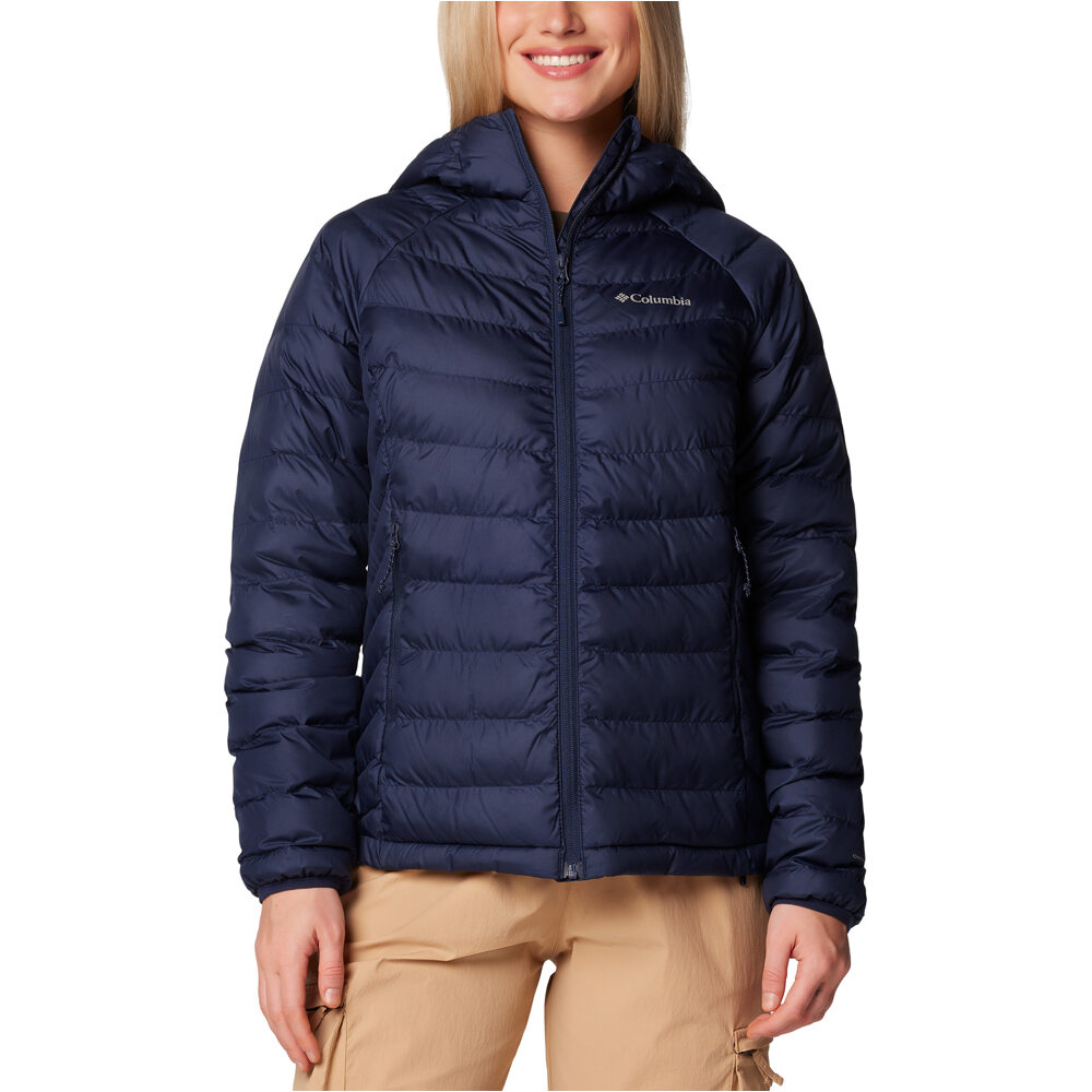 Columbia chaqueta outdoor mujer Powder Lite II Hooded Jacket vista frontal