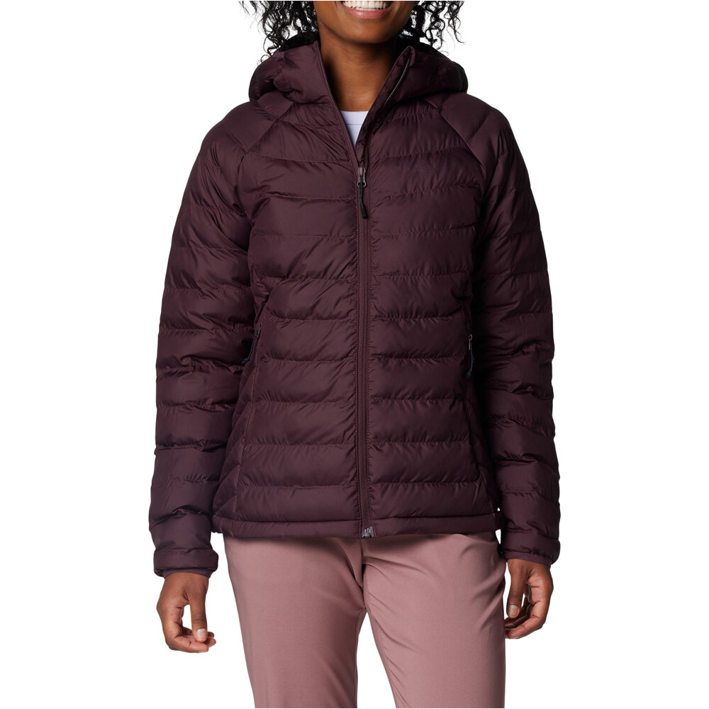 Columbia chaqueta outdoor mujer Powder Lite II Hooded Jacket vista frontal