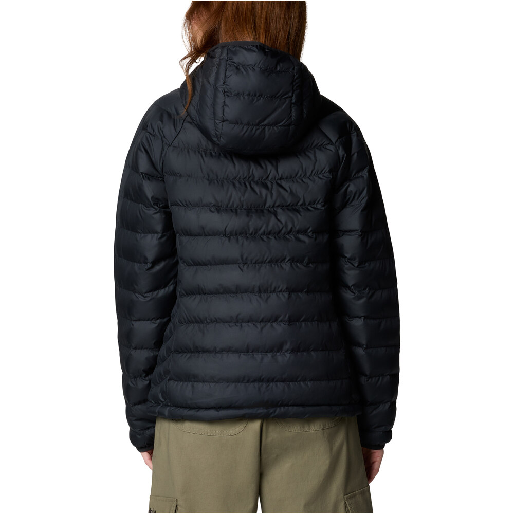 Columbia chaqueta outdoor mujer Powder Lite II Hooded Jacket vista trasera