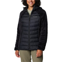 Columbia chaqueta outdoor mujer Powder Lite II Sherpa Hybrid Jacket vista frontal