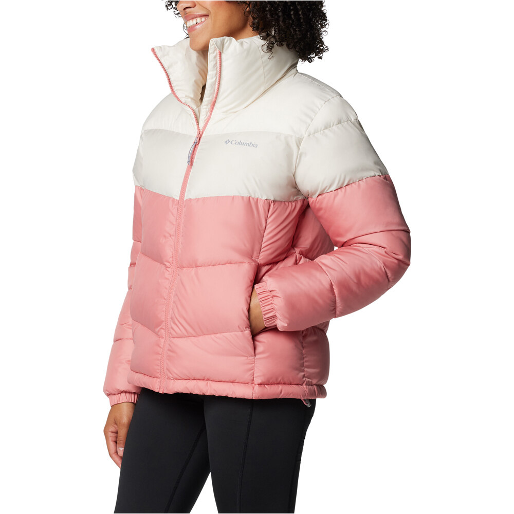 Columbia chaqueta outdoor mujer Puffect II Colorblock Jacket vista detalle