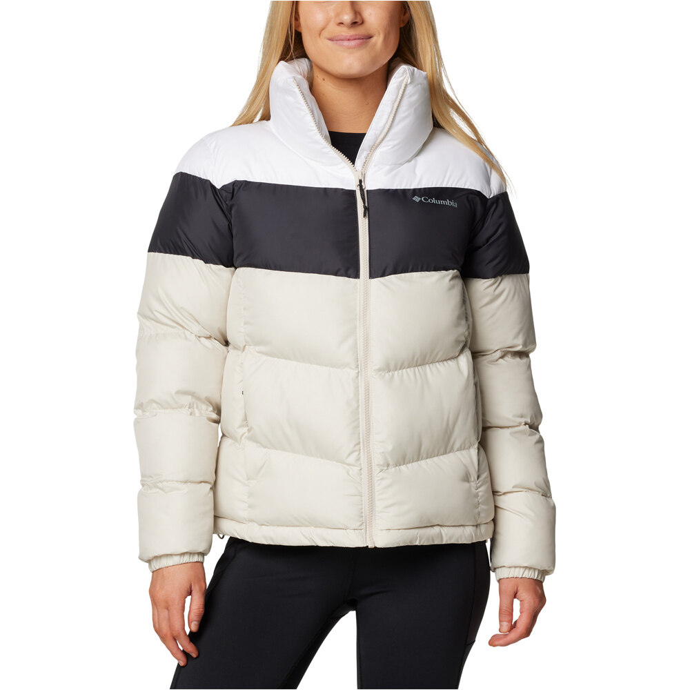 Columbia chaqueta outdoor mujer Puffect II Colorblock Jacket vista frontal