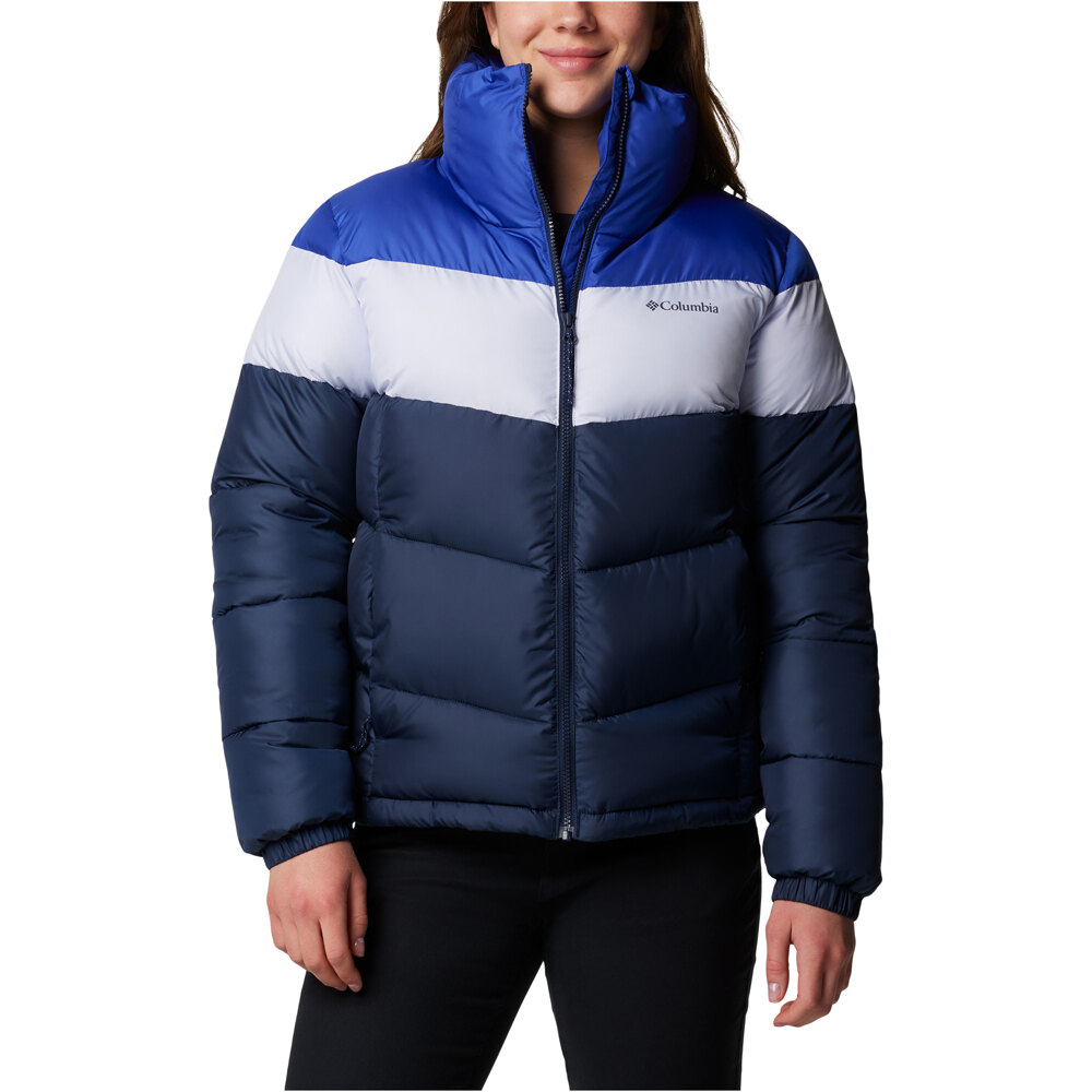 Columbia chaqueta outdoor mujer Puffect II Colorblock Jacket vista frontal