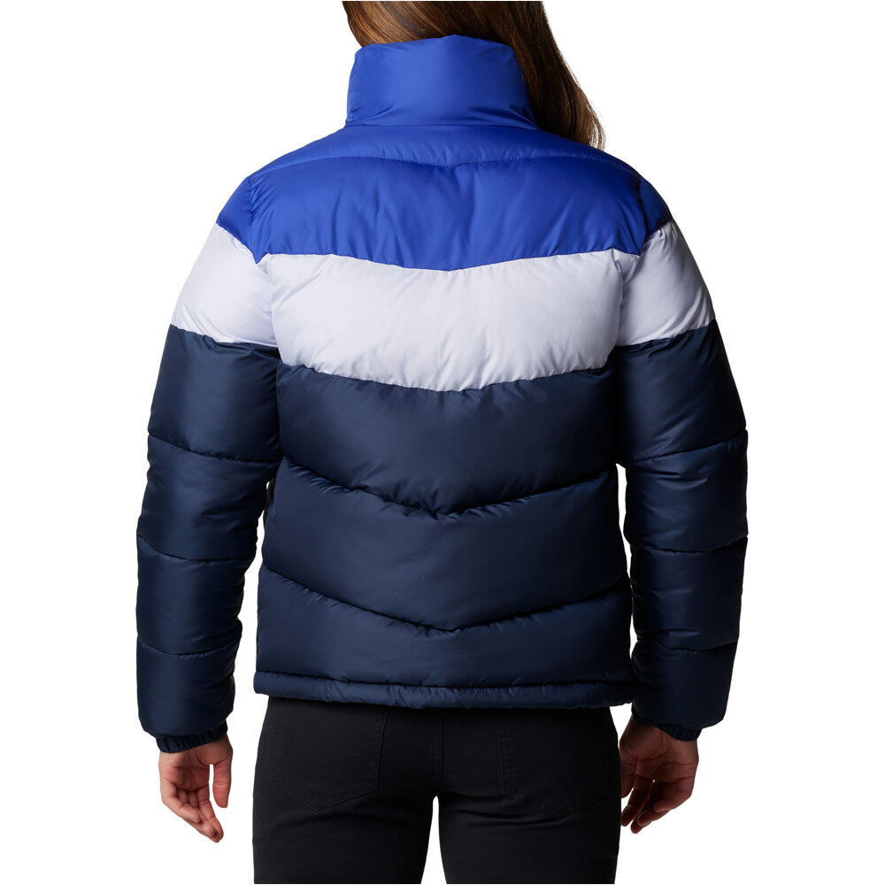 Columbia chaqueta outdoor mujer Puffect II Colorblock Jacket vista trasera