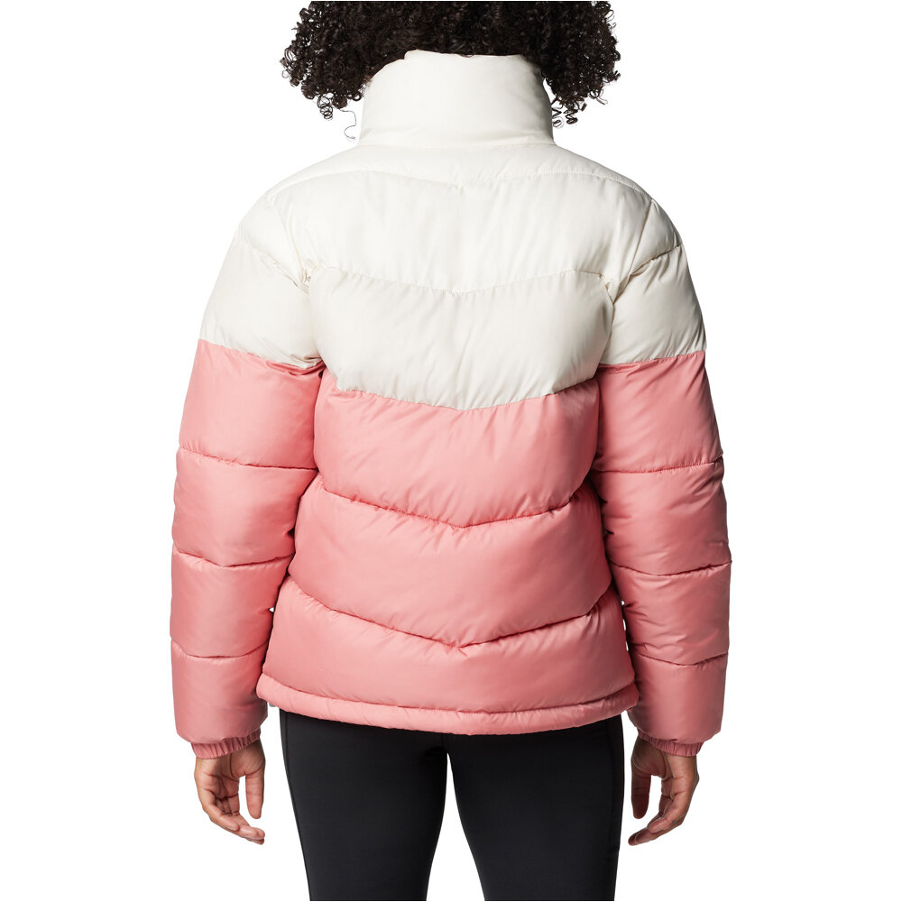 Columbia chaqueta outdoor mujer Puffect II Colorblock Jacket vista trasera