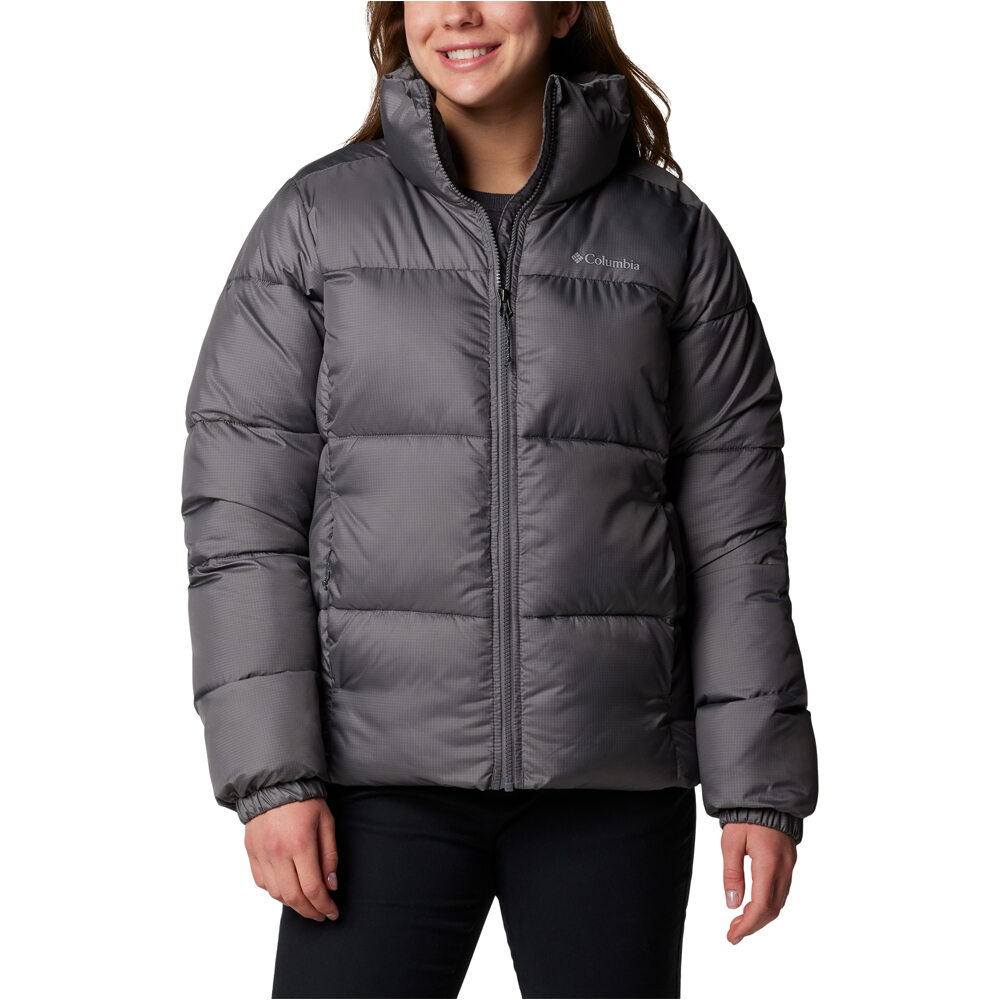 Columbia chaqueta outdoor mujer Puffect II Full Zip Jacket vista frontal